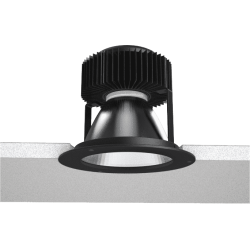 Spotlight HAL LED 55 WW Downlight, LED, 50W, WW 3000K, for optics: 29°, 46°, 91°