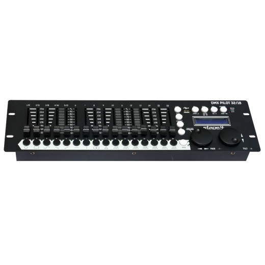 Световый пульт, контроллер DMX STAGE4 DMX PILOT 32/18 