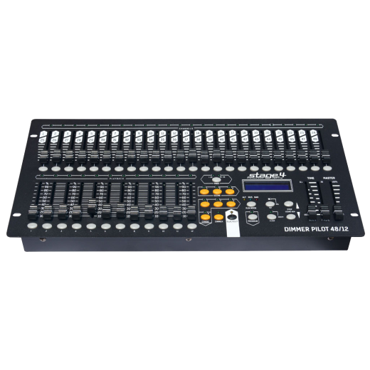 Световый пульт, контроллер DMX STAGE4 DIMMER PILOT 48/12 