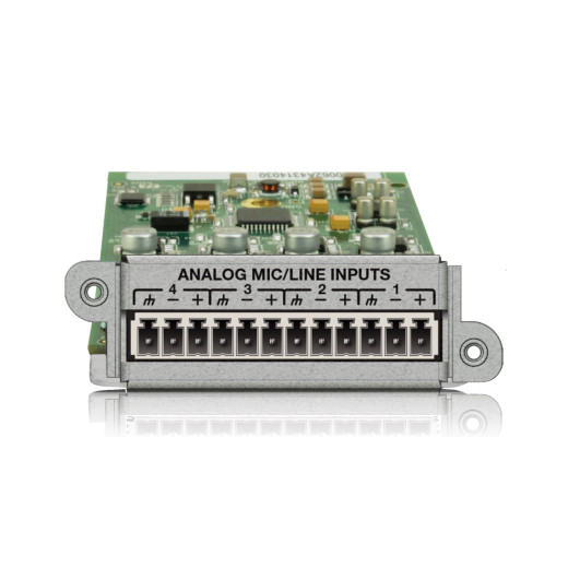 Карта расширения SYMETRIX 4 CHANNEL ANALOG INPUT CARD