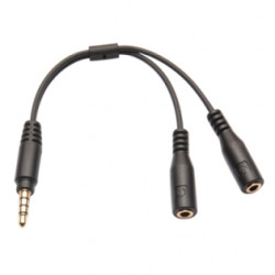 SZ-AUDIO ADAPTER FOR LAVALIER 2 Black 