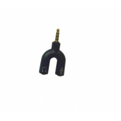 SZ-AUDIO ADAPTER FOR LAVALIER Black 