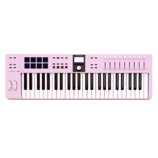 USB MIDI контроллеры Arturia KeyLab Essential 49 mk3 Rose Quartz
