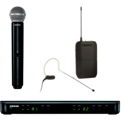 SHURE BLX1288E/MX53 M17