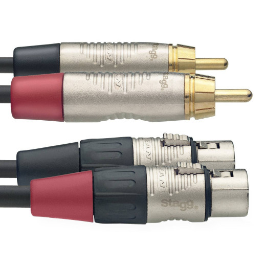 Stagg NTC3CMXFR шнур XLR-RCA