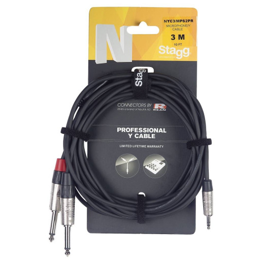 Stagg NYC1/MPS2PR JACK-MiniJACK