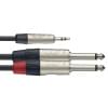Шнуры JACK-Mini XLR Stagg NYC2/MPS2PR