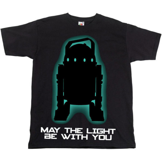 Stairville T-Shirt "May the light..." M аксессуары для светового оборудования