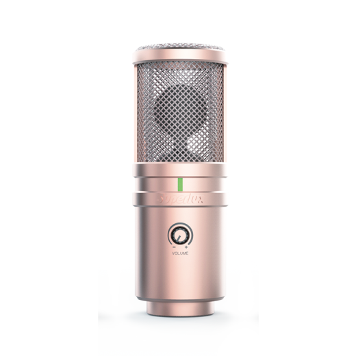 USB микрофоны Superlux E205UMKII Rose Gold