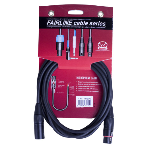 Шнур XLR-XLR Superlux SFM2.5FM