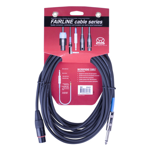 Шнур JACK-XLR Superlux SFM5FP