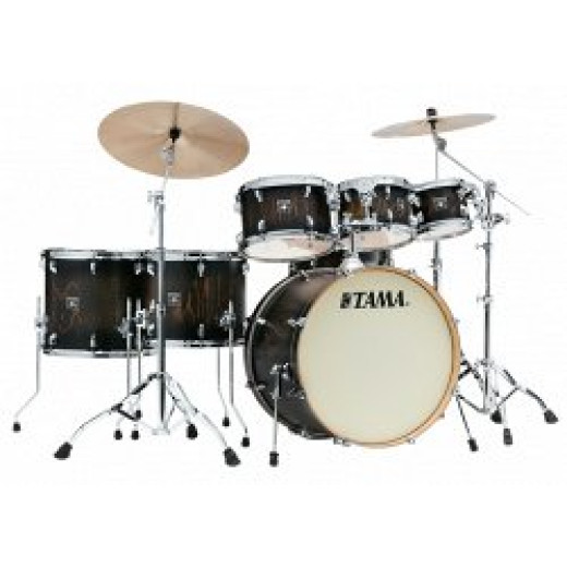 TAMA CL72RS-PJBP SUPERSTAR CLASSIC EXOTIX 7PC KIT FEATURING LACEBARK PINE OUTER PLY
