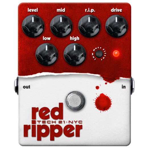 Для бас гитары TECH 21 RED RIPPER 