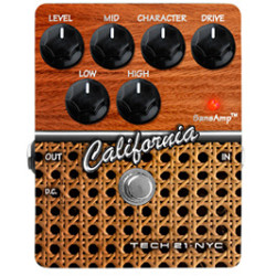 TECH 21 SANSAMP CHARACTER SERIES - CALIFORNIA 