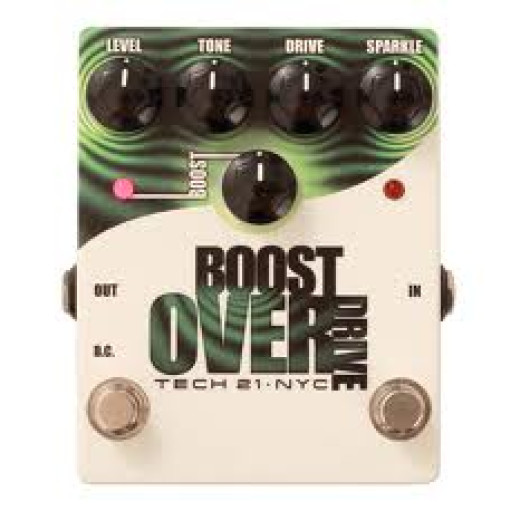 Педали эффектов Fuzz, Overdrive TECH 21 Boost Overdrive