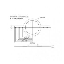 Tannoy PLASTER RING CMS 801