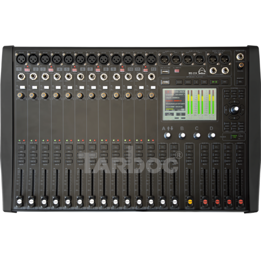 Цифровые микшерные пульты  Tarboc MG-216