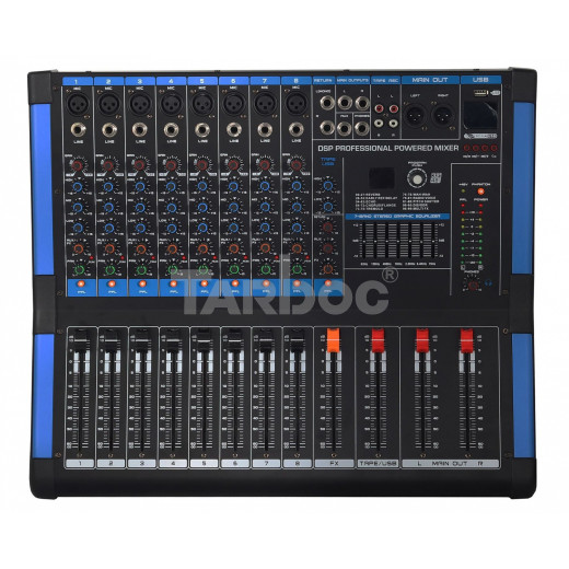 Активные микшеры (с усилением) Tarboc MG-TC8D