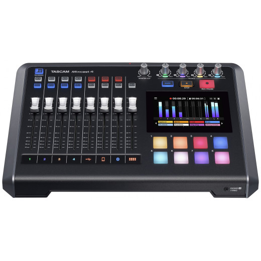 Портативное оборудование студии звукозаписи TASCAM Mixcast 4