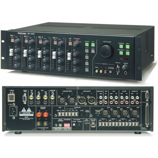 Трансляционный микшер-усилитель TASCAM AV452