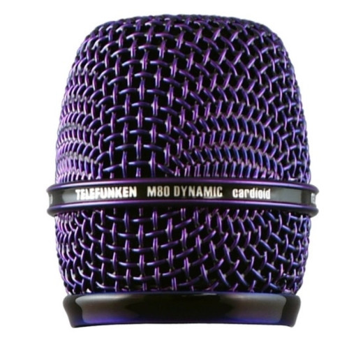 Ветрозащита и поп-фильтр TELEFUNKEN Purple head grill HD03-PRPL