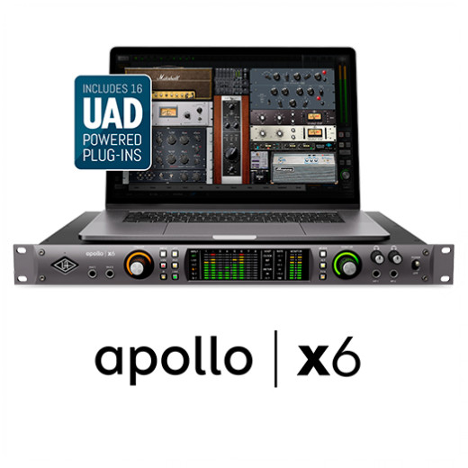 Thunderbolt Universal Audio Apollo x6