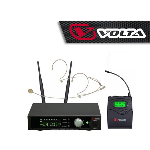 Радиосистема с гарнитурой VOLTA US-101H с кейсом