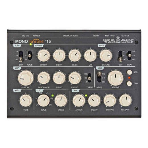 Синтезаторы VERMONA Mono Lancet 15