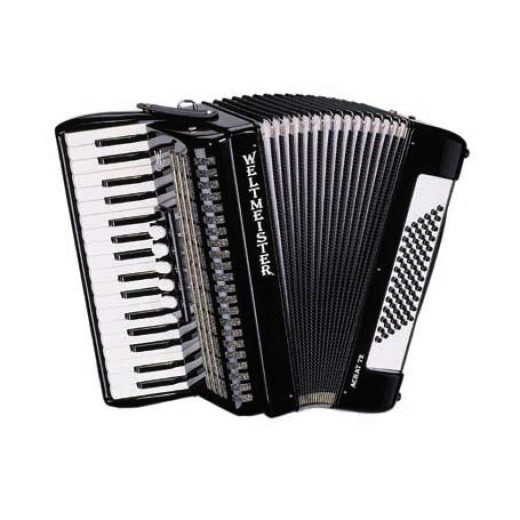 WELTMEISTER Achat 72 BLACK аккордеон и баян