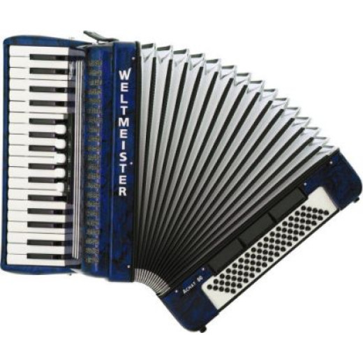 WELTMEISTER Achat 80 BLUE аккордеон и баян