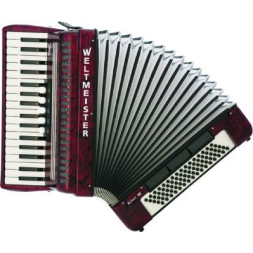 WELTMEISTER Achat 80 RED аккордеон и баян