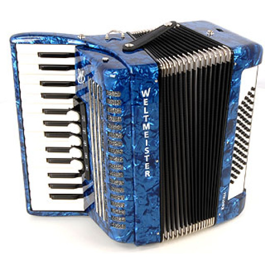 WELTMEISTER KRISTAL BLUE аккордеон и баян