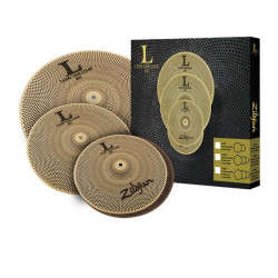 ZILDJIAN LV468 L80 LOW VOLUME 14” HIHAT/16” CRASH/18” CRASH RIDE BOX SET