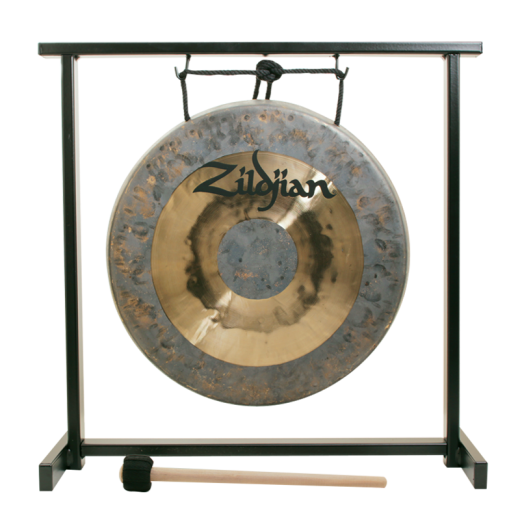 ZILDJIAN P0565 12` TRADITIONAL GONG AND STAND SET