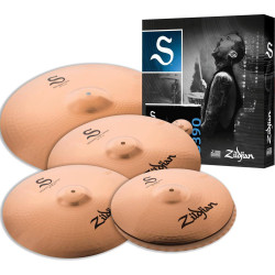 ZILDJIAN S390 S FAMILY PERFORMER SET (14` S HI-HAT PAIR, 16` S MEDIUM THIN CRASH, 18` S MEDIUM THIN CRASH, 20`