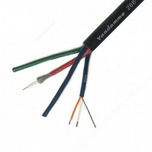 Многожильный кабель Van Damme AVI Series mini(268-350-202)