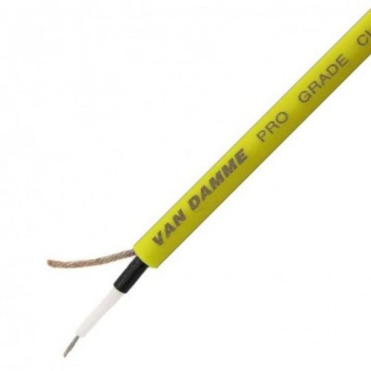Инструментальный кабель Van Damme Pro Grade Classic XKE, желтый (268-074-040)