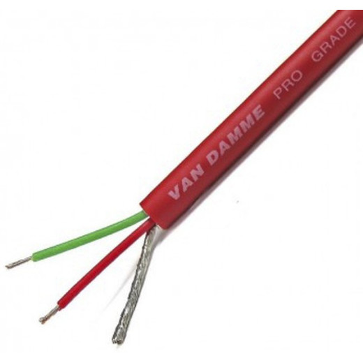 Микрофонный кабель Van Damme Tour Grade Classic XKE (красный)(268-009-020)