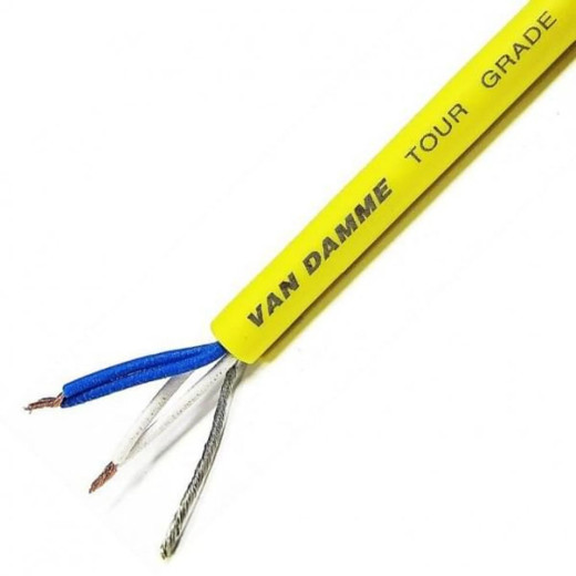 Микрофонный кабель Van Damme Tour Grade Classic XKE, жёлтый (268-038-040)