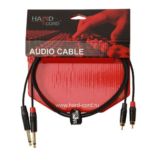 Шнуры JACK-RCA HardCord AMS-15