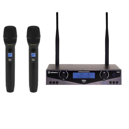 С 2-мя микрофонами Radiowave UHM-802