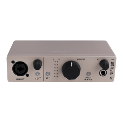 Arturia MiniFuse 1 Champagne