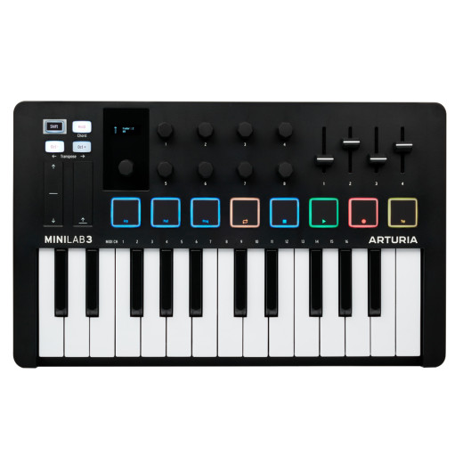 25 клавиш Arturia MiniLAB 3 Black Edition