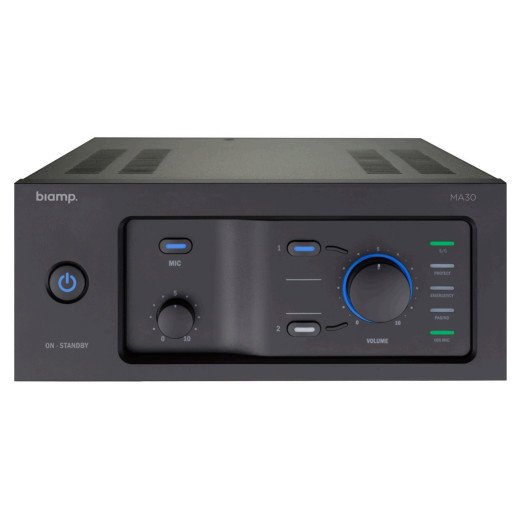 Biamp MA30 трансляционный микшер-усилитель