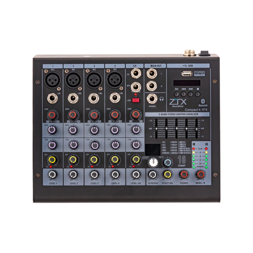 ZTX audio Compact 4.1Fx аналоговый микшер