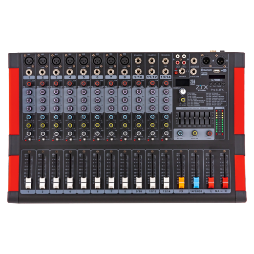 Аналоговый микшер ZTX audio Pro 8.3Fx