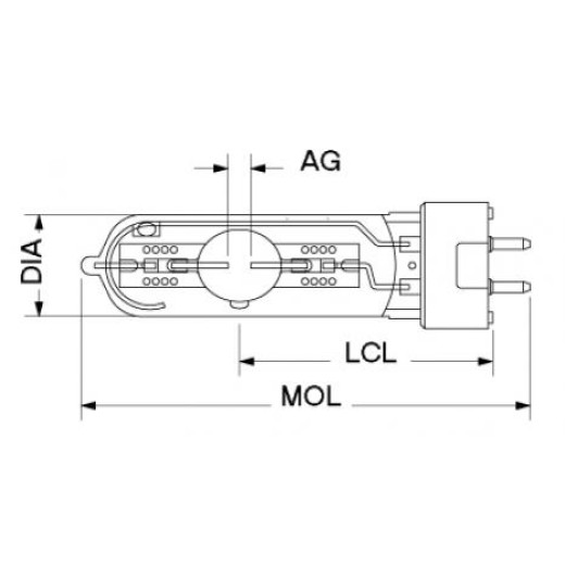 SYLVANIA BA250 SE D (7220169) газоразрядная лампа