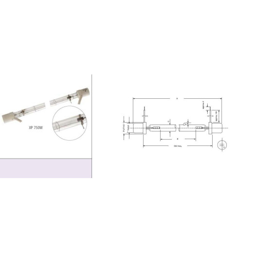 SYLVANIA XP 1500W (9023475) газоразрядная лампа