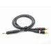 ZZcable E51-3,5-2RCA-0100-0 mini JACK-RCA
