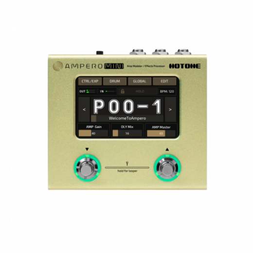 Hotone Ampero Mini Mustard